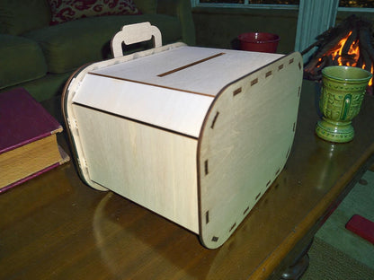 Travel Fund Shadow Box Bank – Road Trip Ready Suitcase Savings Box (2 Sizes)