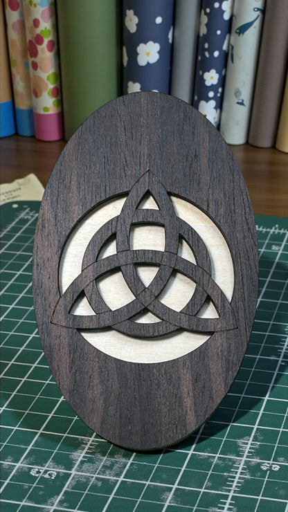 Walnut & Birch Magnetic Needle Keeper Box | Wooden Sewing Needle Holder | Needle Storage Case