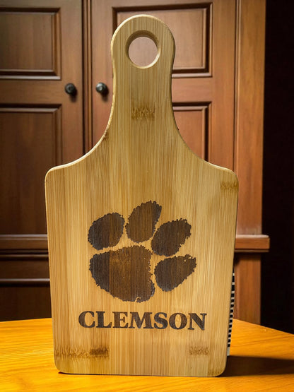 Custom Engraved Bamboo Cutting Board - 15 x 7 Inch