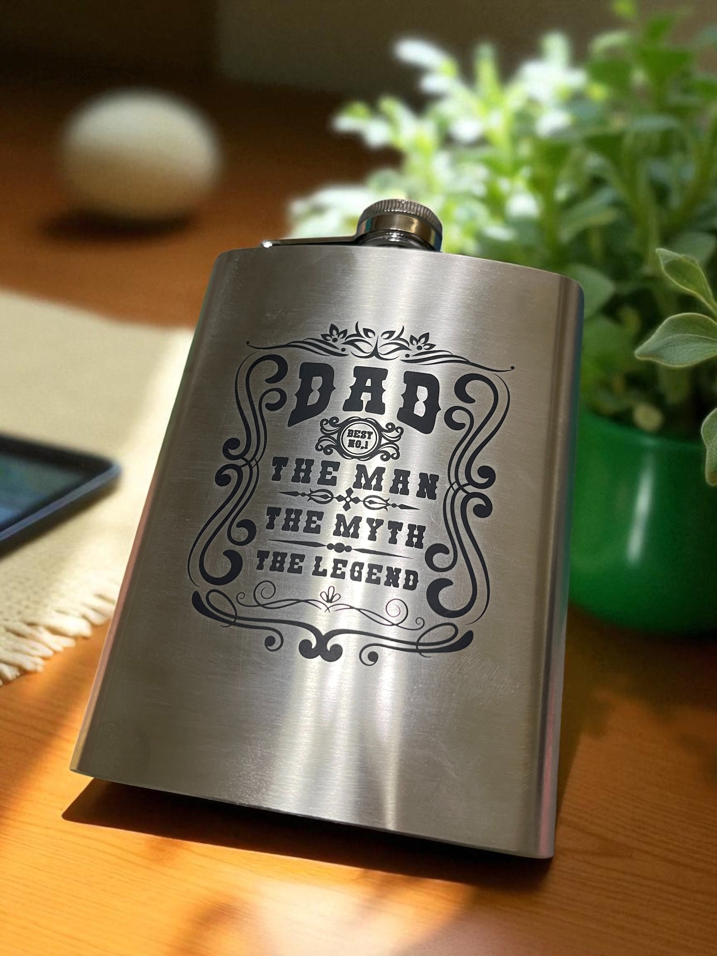 Personalized Stainless-Steel Flask