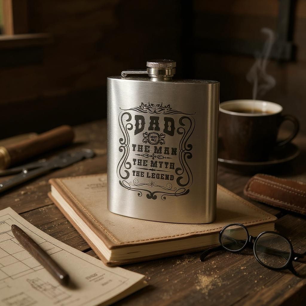 Personalized Stainless-Steel Flask